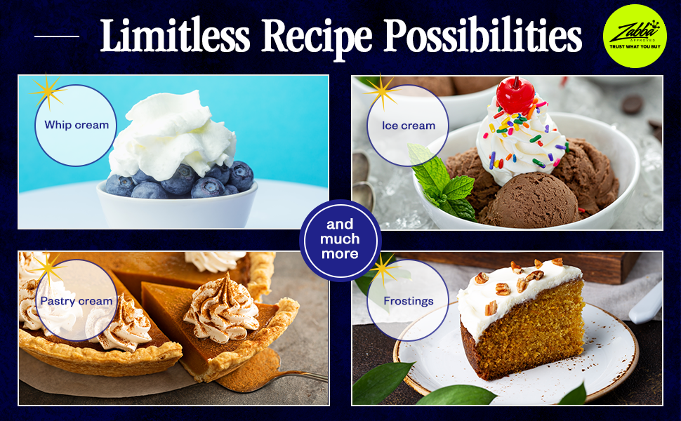 Nuvantee Cream Whipper (1Pint) Professional Aluminum