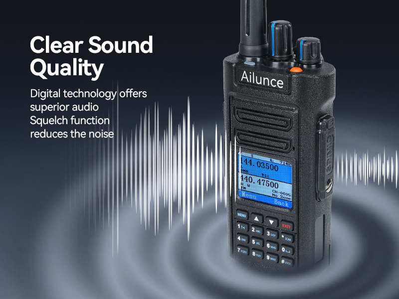 Retevis Ailunce HD2 DMR Radio, HD1 New Version, Handheld Ham Radio with GPS, Bluetooth, 3200mAh Battery, Digital Two Way Radio, 500K Contacts NOAA Emergency, Long Range Digital Analog Amateur Radio 11 walkie talkie dmr radio 2 way radio gps two way radio long range 2 way radio