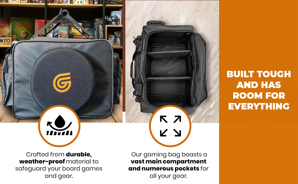 Built tough and has room for everything