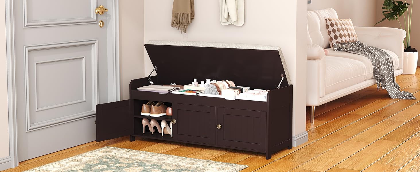 Entryway Shoe Bench