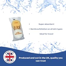 made in the UK sponges