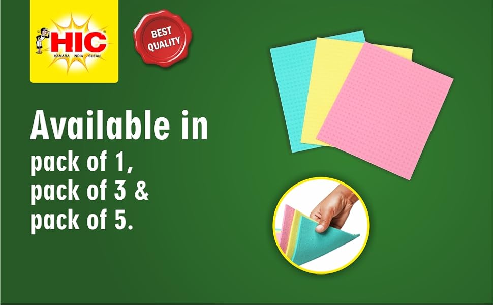 HIC Sponge Wipe for Kitchen,SPN-UOA6AC