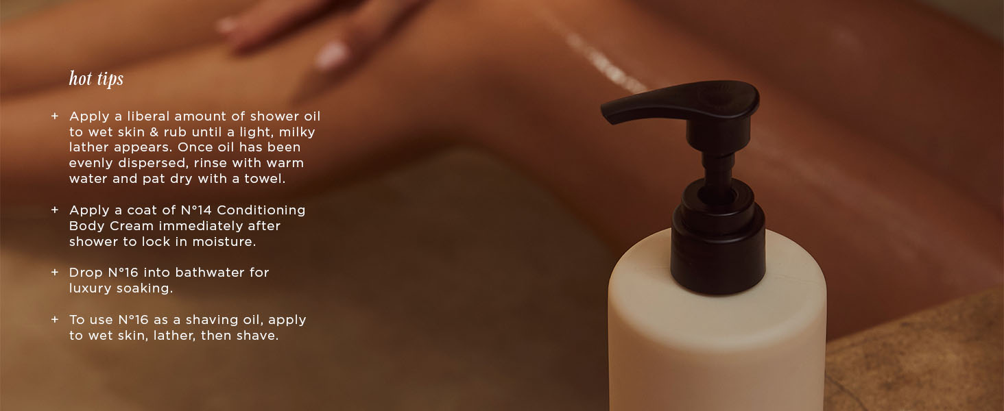 N°16 Lux Unfiltered Shower Oil