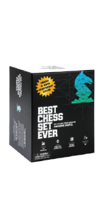 Chess Set Ever includes only chess tournament grade components. Our Triple Weighted Staunton Chess 