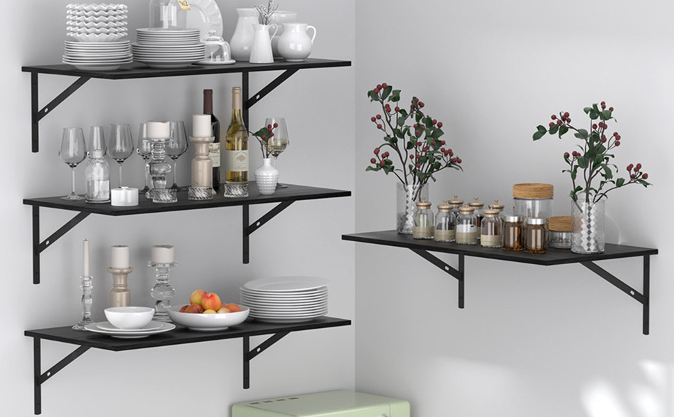 floating shelves