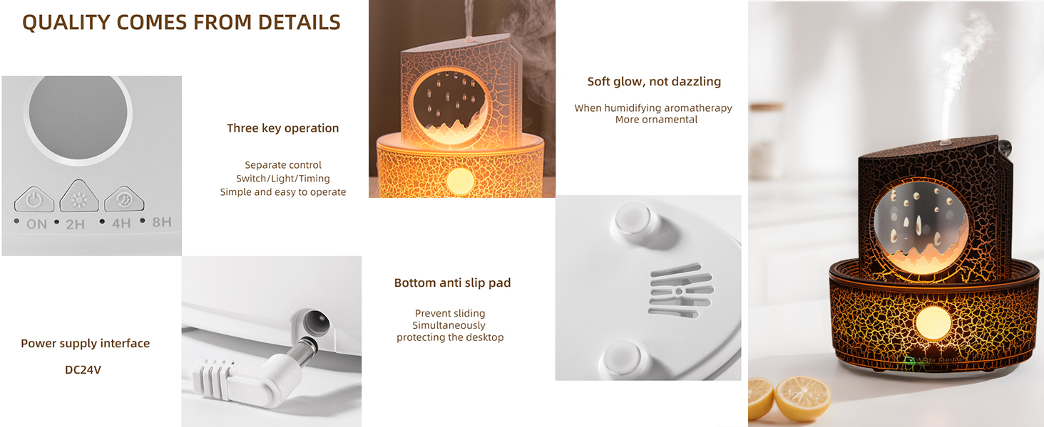 Raindrop humidifier