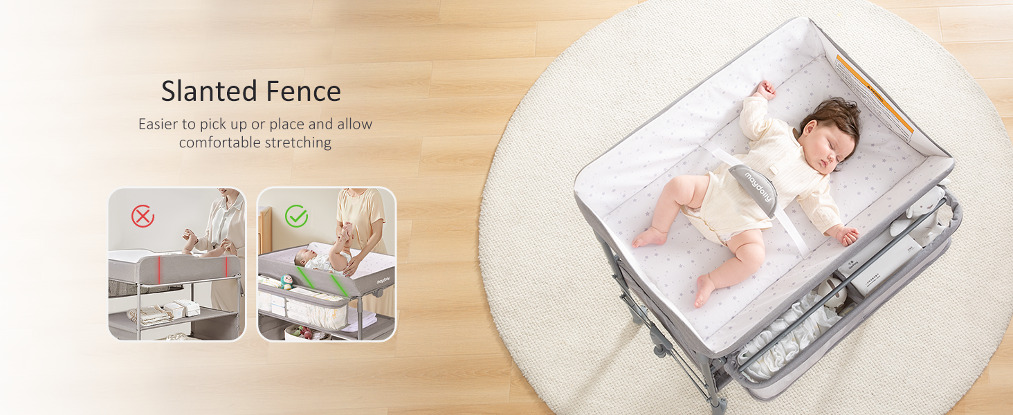 portable baby diaper changing table station foldable infant newborn dresser wheel waterproof