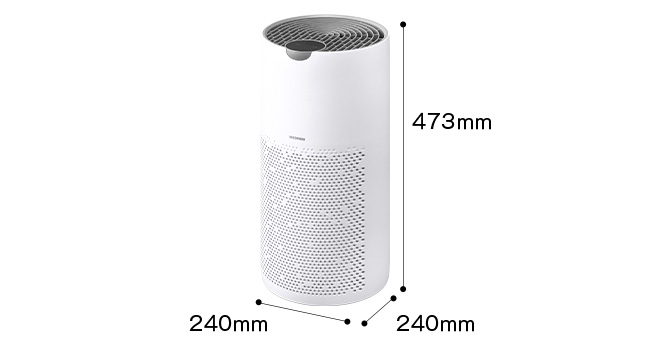 Amazon.co.jp: アイリスオーヤマ 空気清浄機 30畳 消臭 除菌