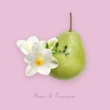Pear and Freesia