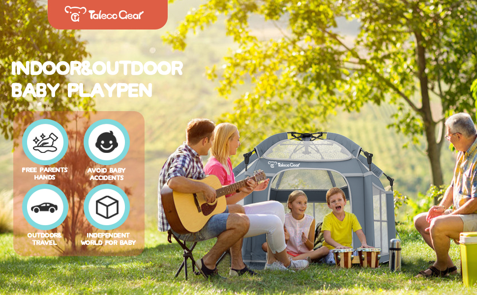 outdoor baby playpen