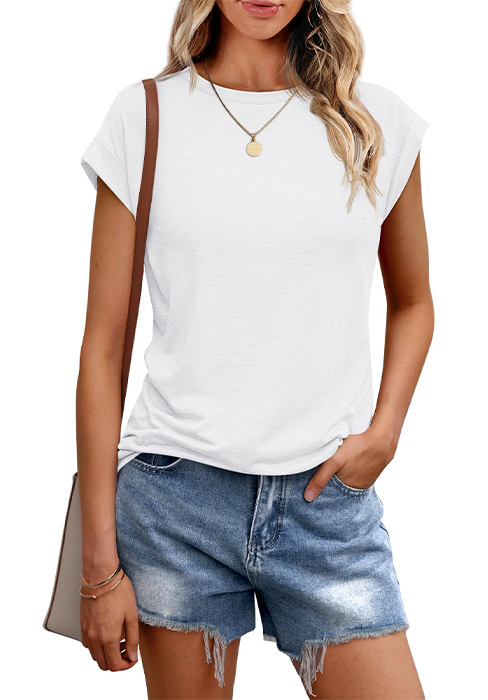 Cuptacc Damen Elegant T Shirt Mit Falgen Lockere Kurzarm Tunika Sommer Geblümt/Einfarbig 99890624 C93f 46cb 803b 216b5ac47f47. CR0,0,488,700 PT0 SX488 V1