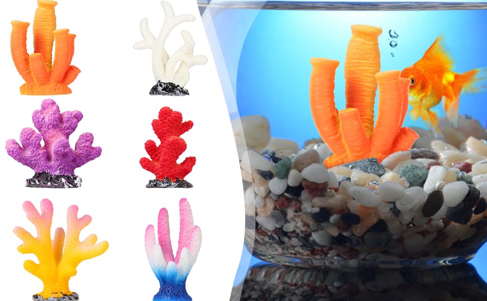 Artificial Coral Ornaments