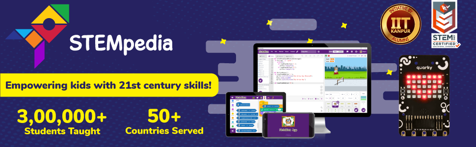 STEMpedia Quarky Explorer Kit | Best DIY AI and Coding Education Kit ...