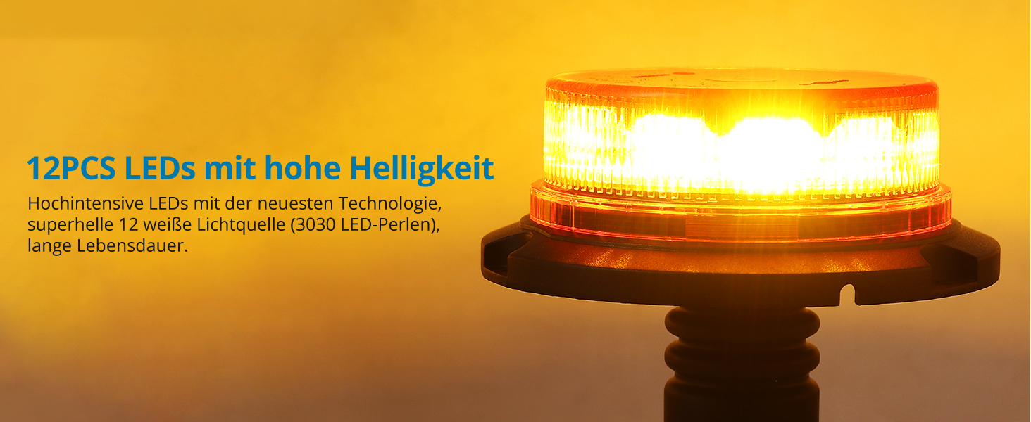 Amber Warnleuchte