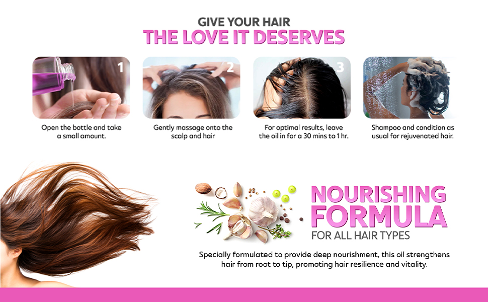 garlic hair oil