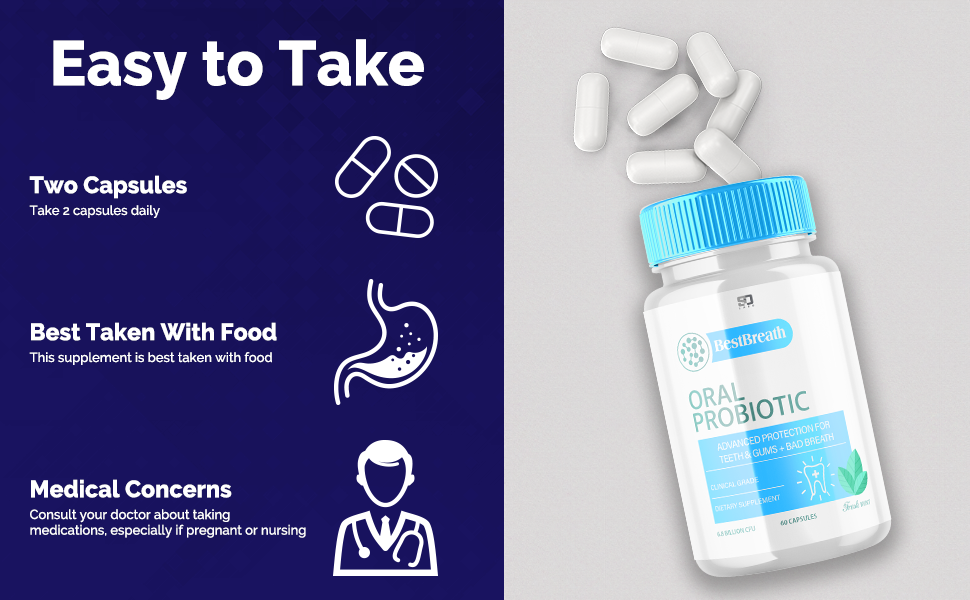 Amazon.com: S.O Labs Best Breath Oral Probiotic Advanced Protection for - Oral Probiotics For Teeth And Gums