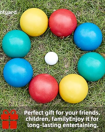 Pointyard_Bocce Ball Set_Bocci Ball Set_PE Bocce Balls_Outdoor Family Games_Backyard_Lawn_Beach
