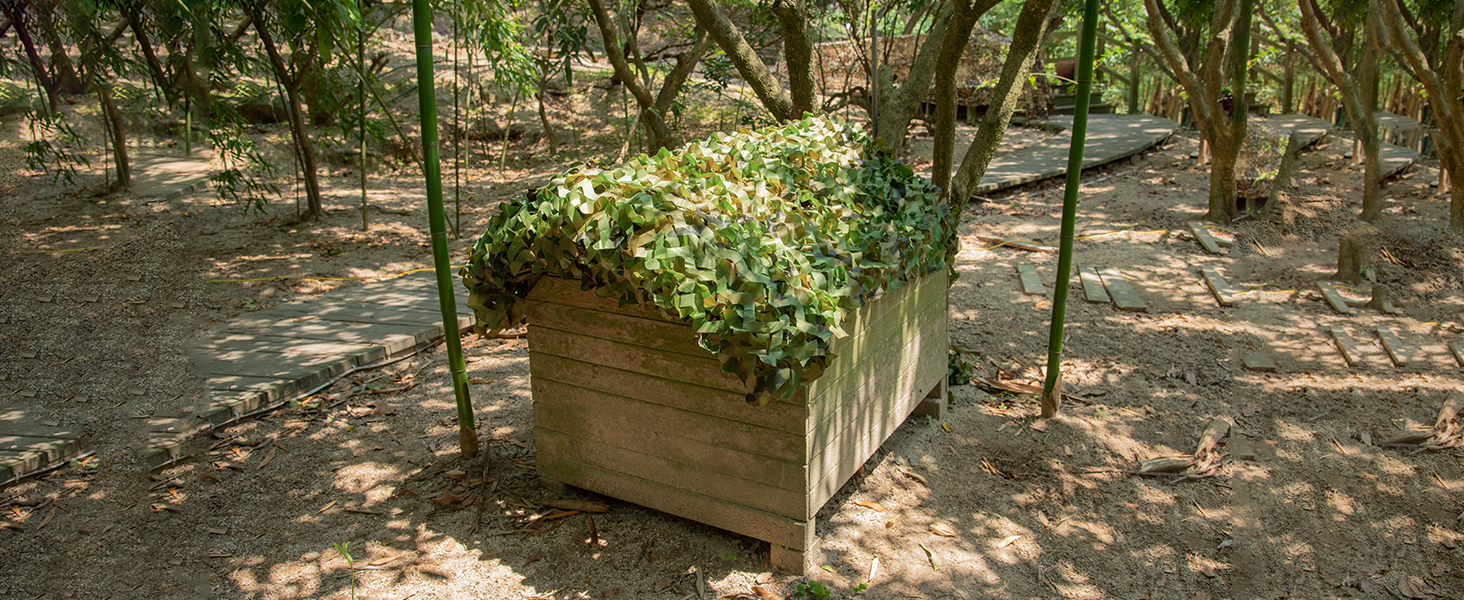 Sunshade camo netting