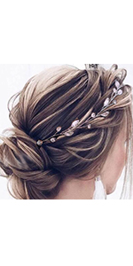 bridal hair vines for wedding