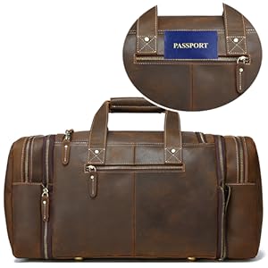LANNSYNE ボストンバッグ 本革 メンズ トラベルバッグ 牛革 大容量 Amazon | LANNSYNE ボストンバッグ 本革 メンズ トラベルバッグ