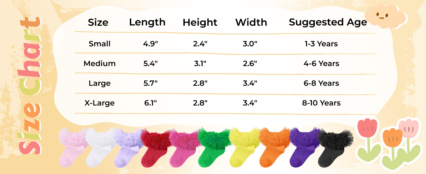 toddler girls ruffle socks