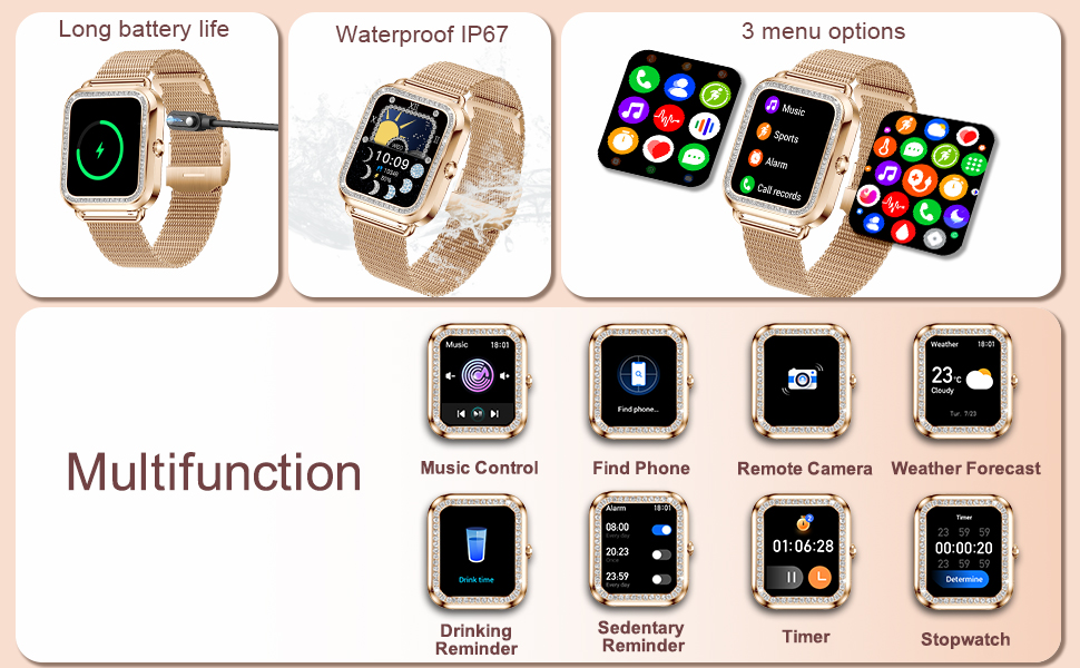 android smart watch smart watch for android for women call answer smart watch pedometer