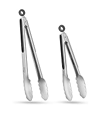 Amazon.co.jp: Hotec トング ステンレス キッチントング 2 本セット