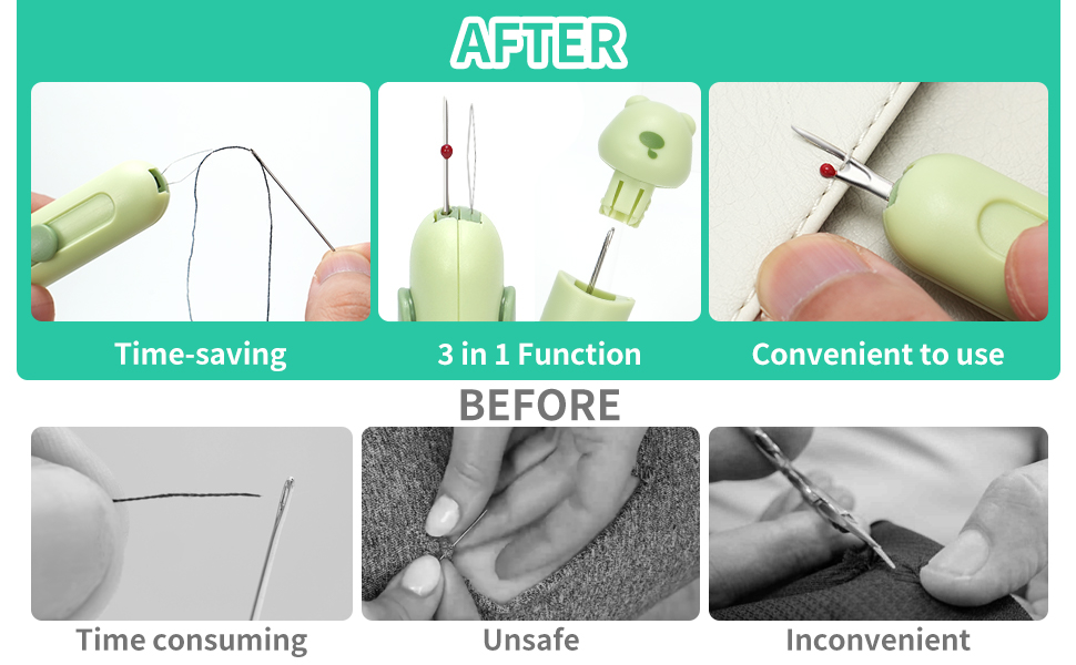 needle threaders for hand sewing