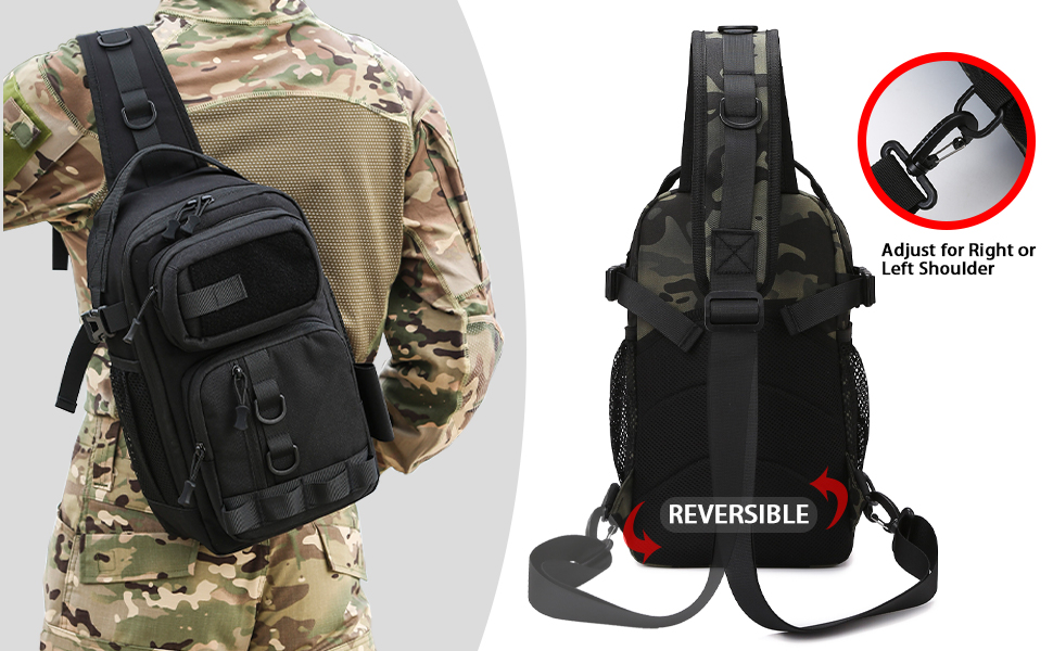 Lightweight Fishing Tackle Sling Bag