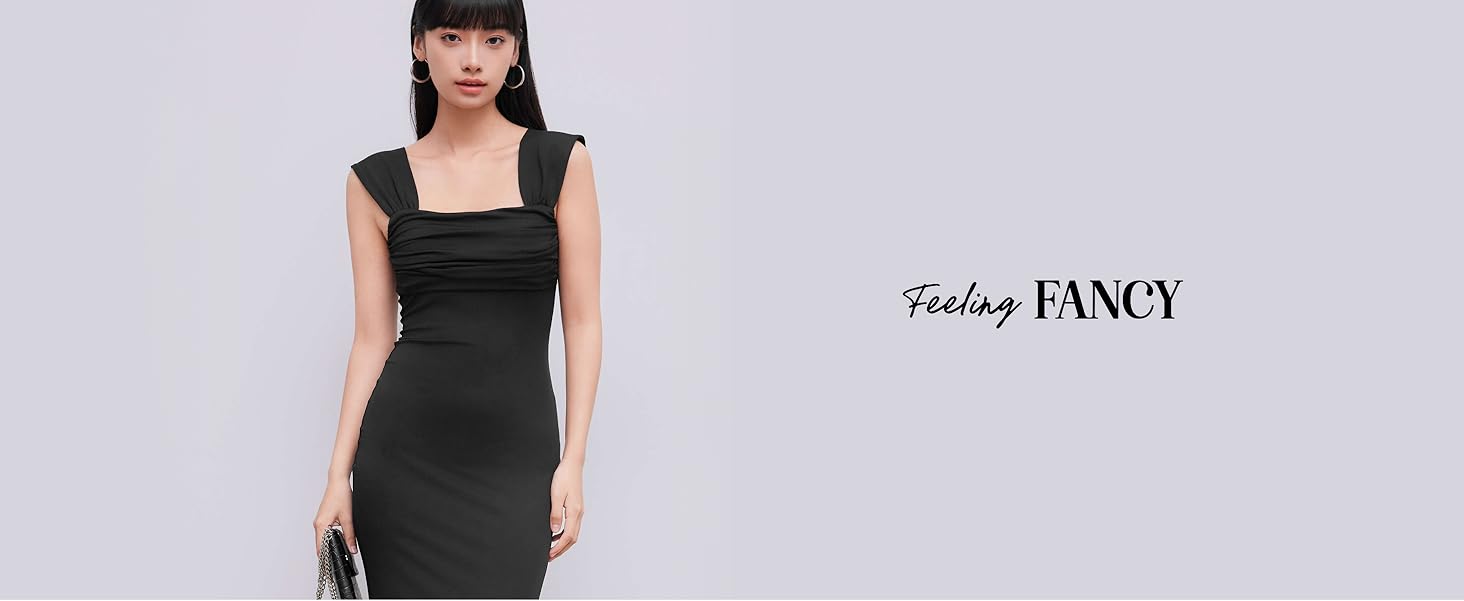 black maxi dress fall summer trendy