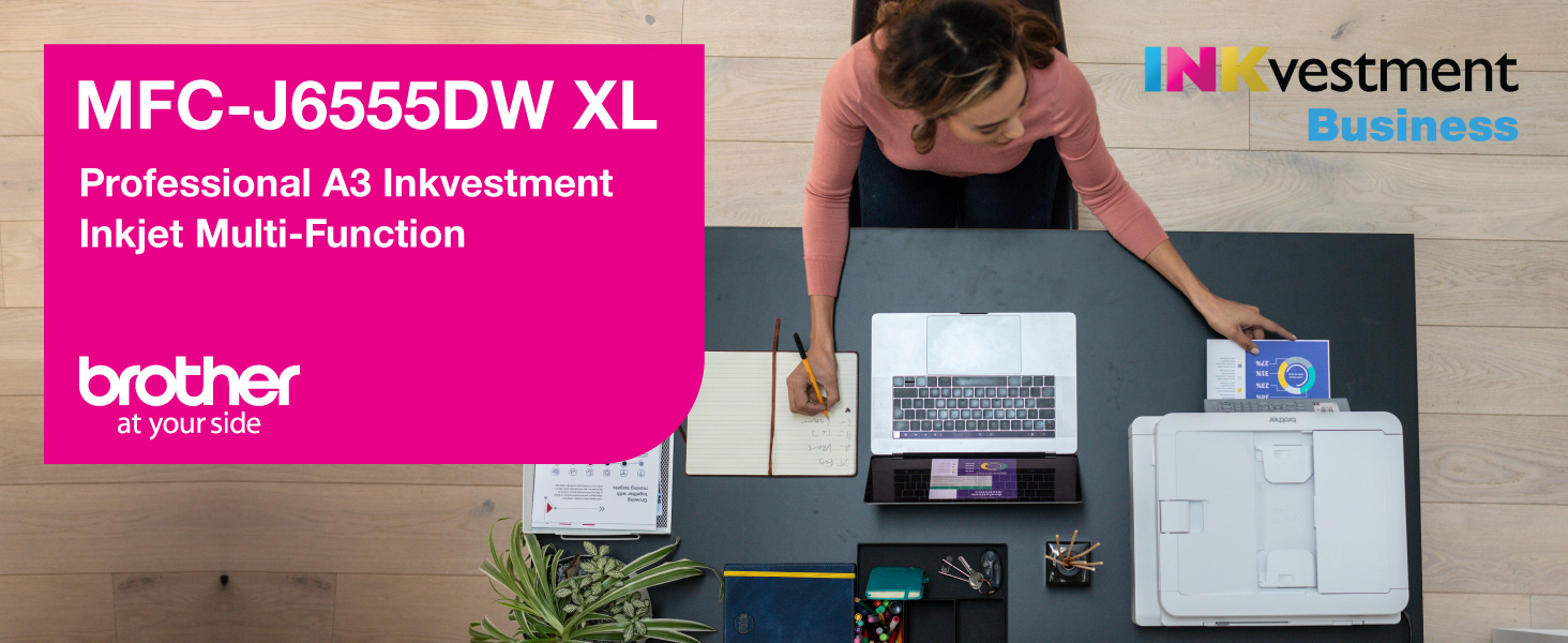 brother MFCJ6555DW XL INKvestment A3 Colour MultiFunction Printer