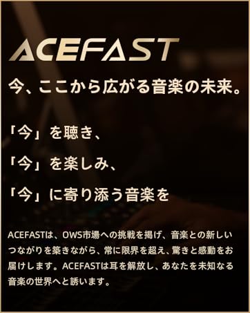 アプリ互換性のある完全なワイヤレスオープンイヤホン