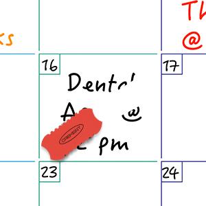 dry erase white board