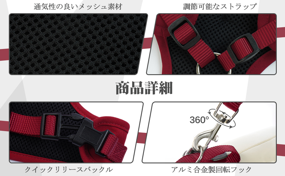 ネクタイハーネス Amazon | Kuoser犬用ハーネス タキシード ハーネス 蝶ネクタイ
