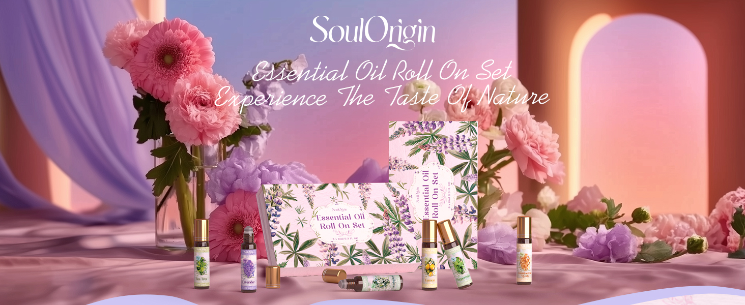 essential oil roll on set