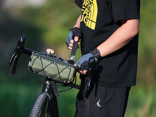 Amazon.co.jp: Rhinowalk 自転車ハンドルバーバッグ、自転車