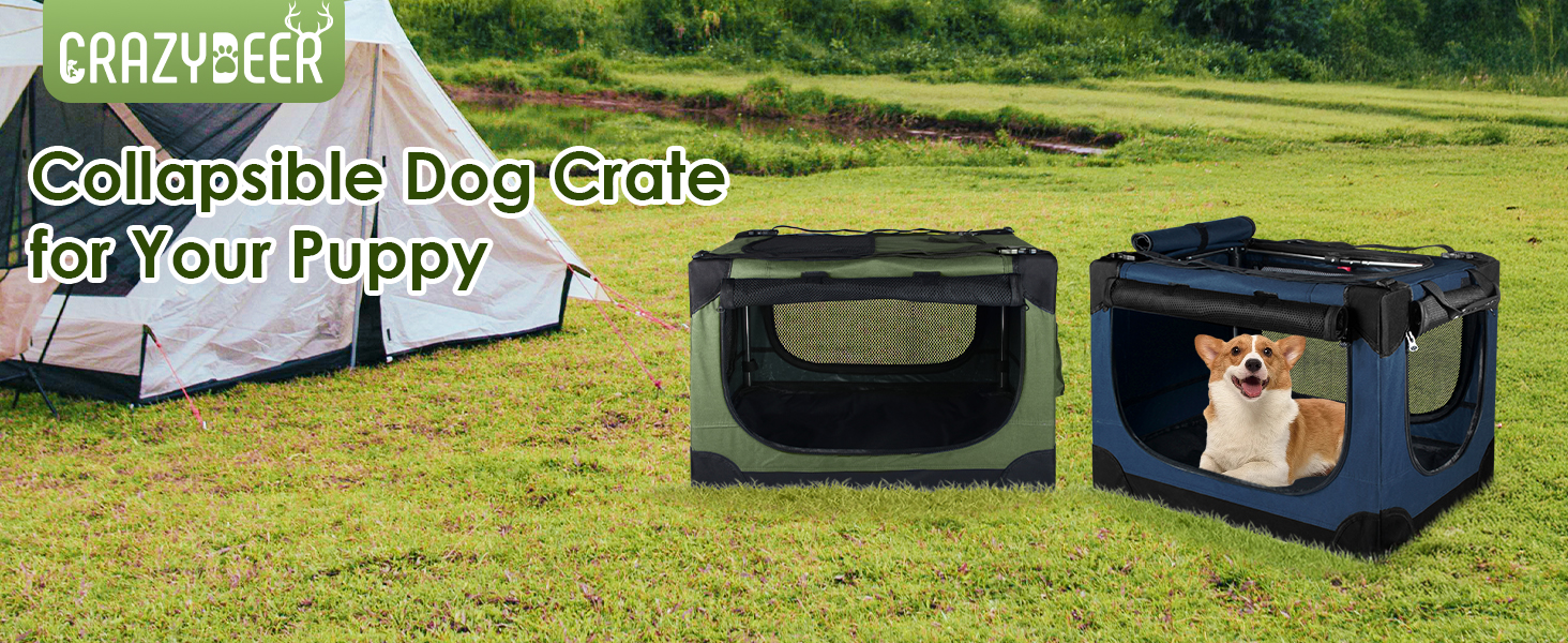 Soft Collapsible Dog Crate