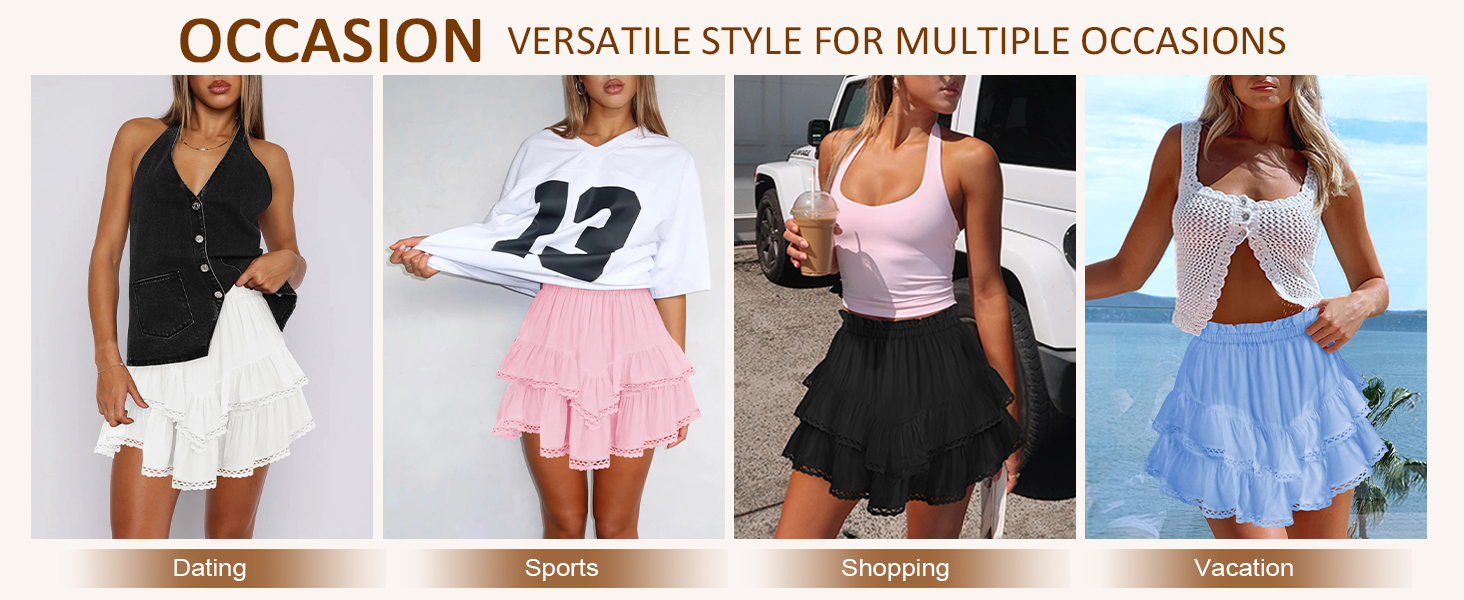 black skirt for women