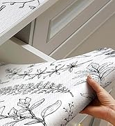 Drawer Shelf Liner for Kitchen Cabinets,Non-Adhesive Non-Slip Shelf Liner