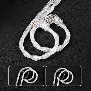 Amazon | okcsc AS300 リケーブル qdc 2Pin イヤホン ケーブル