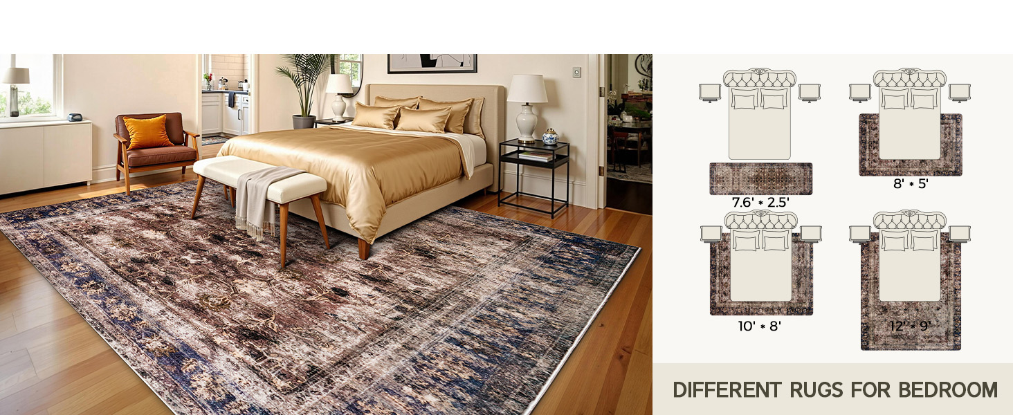 SIZE FOR BEDROOM
