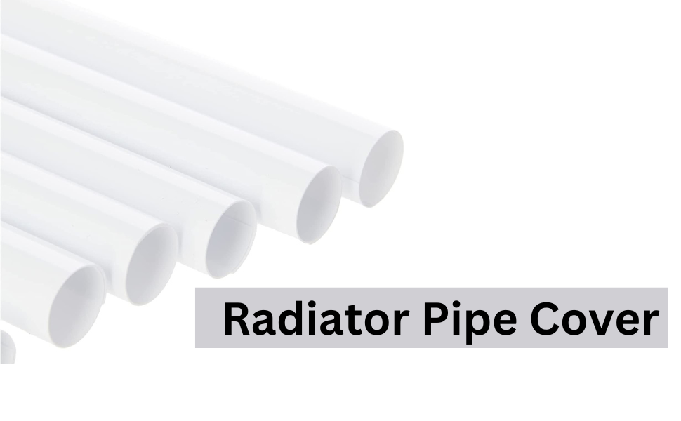 PRICE BEATER, 200mm x 15mm Radiator Pipe Covers White, Radiator Guard