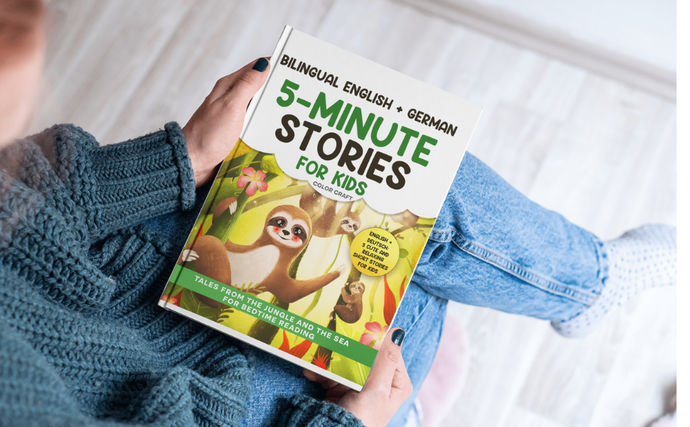 Englische Bücher für Kinder,bilingual books kids ages 6-8,Bilingual Language Short Story for Kids