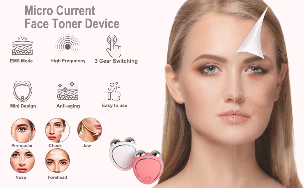 Microcurrent Facial Device Microcurrent Face Lift Device