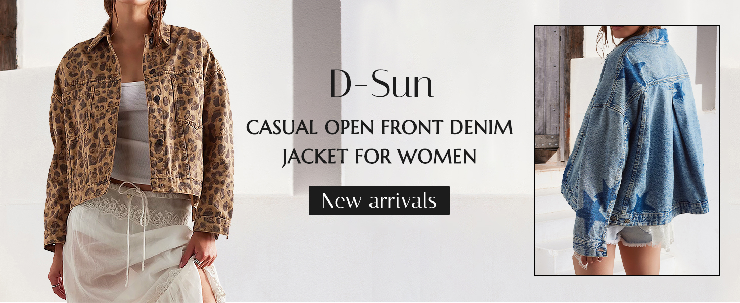 Women Casual Denim Jacket
