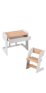 desk and chair set