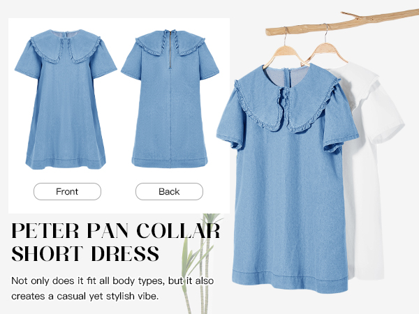 ワンピース Riu Collar ponte short dress ワンピース Riu Collar ponte short dress Riu Collar ponte