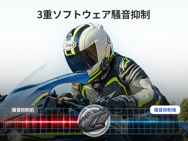 バイク用インカム JESIMAIK M910 2台セット Amazon | JESIMAIK バイク用インカム付属品セット M910適用 3.5