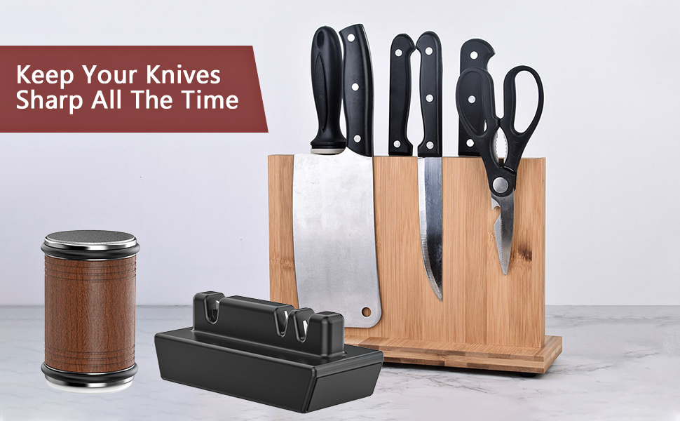Rolling Knife Sharpener Kit for Straight Edge, Industry