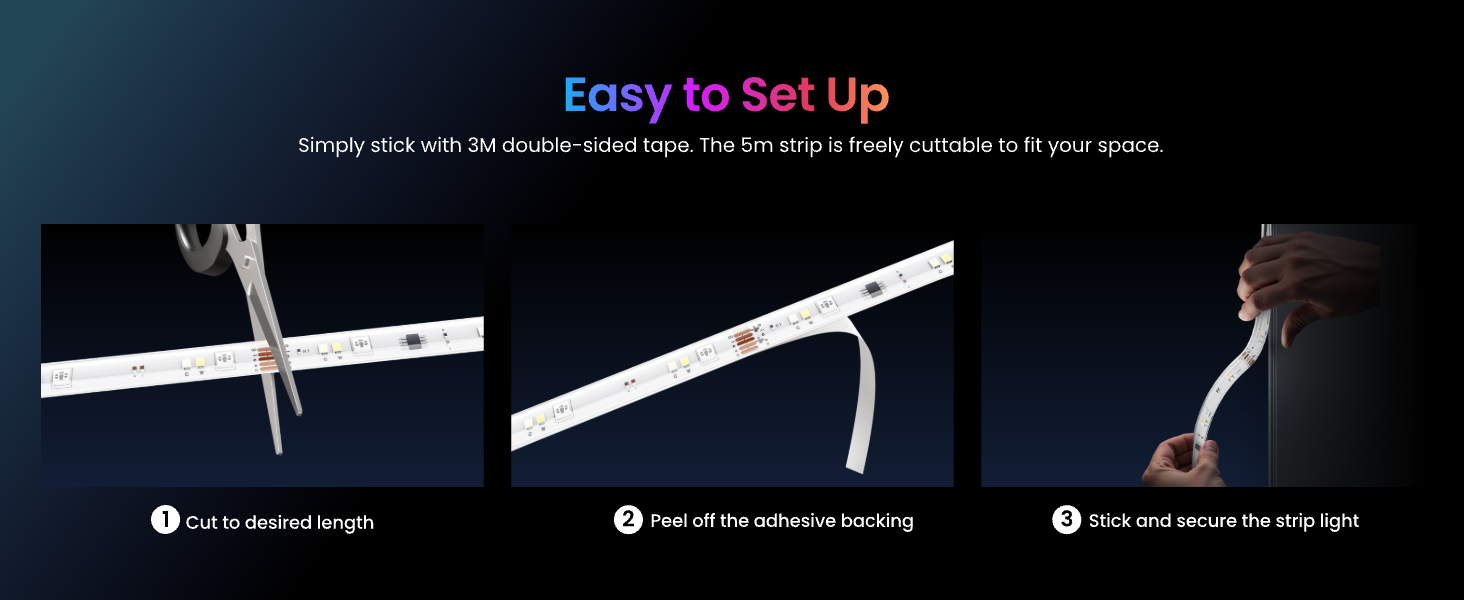 led warm light strip